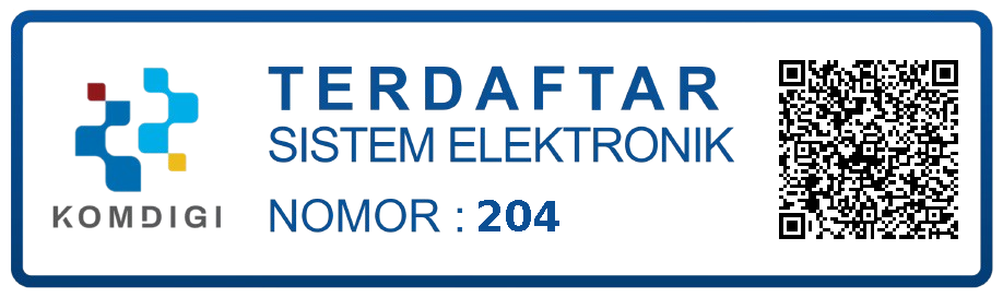 Badge Sistem Elektronik Nomor 204